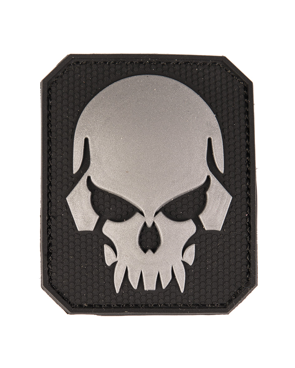 Merkki 3 D SKULL PVC tarrakiinnityksellä L-2