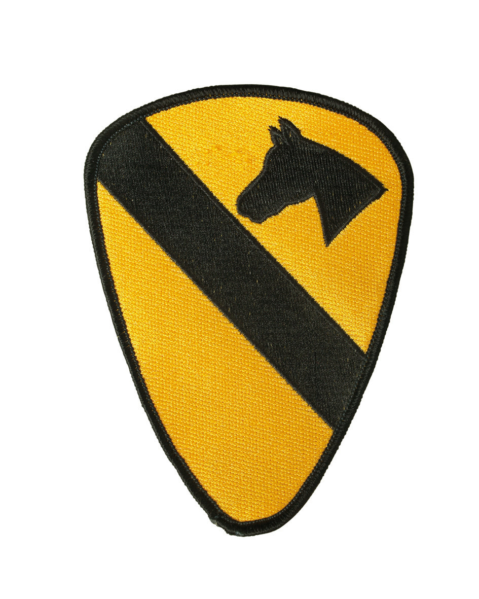 US TEXTILABZEICHEN '1 ST CAVALRY'