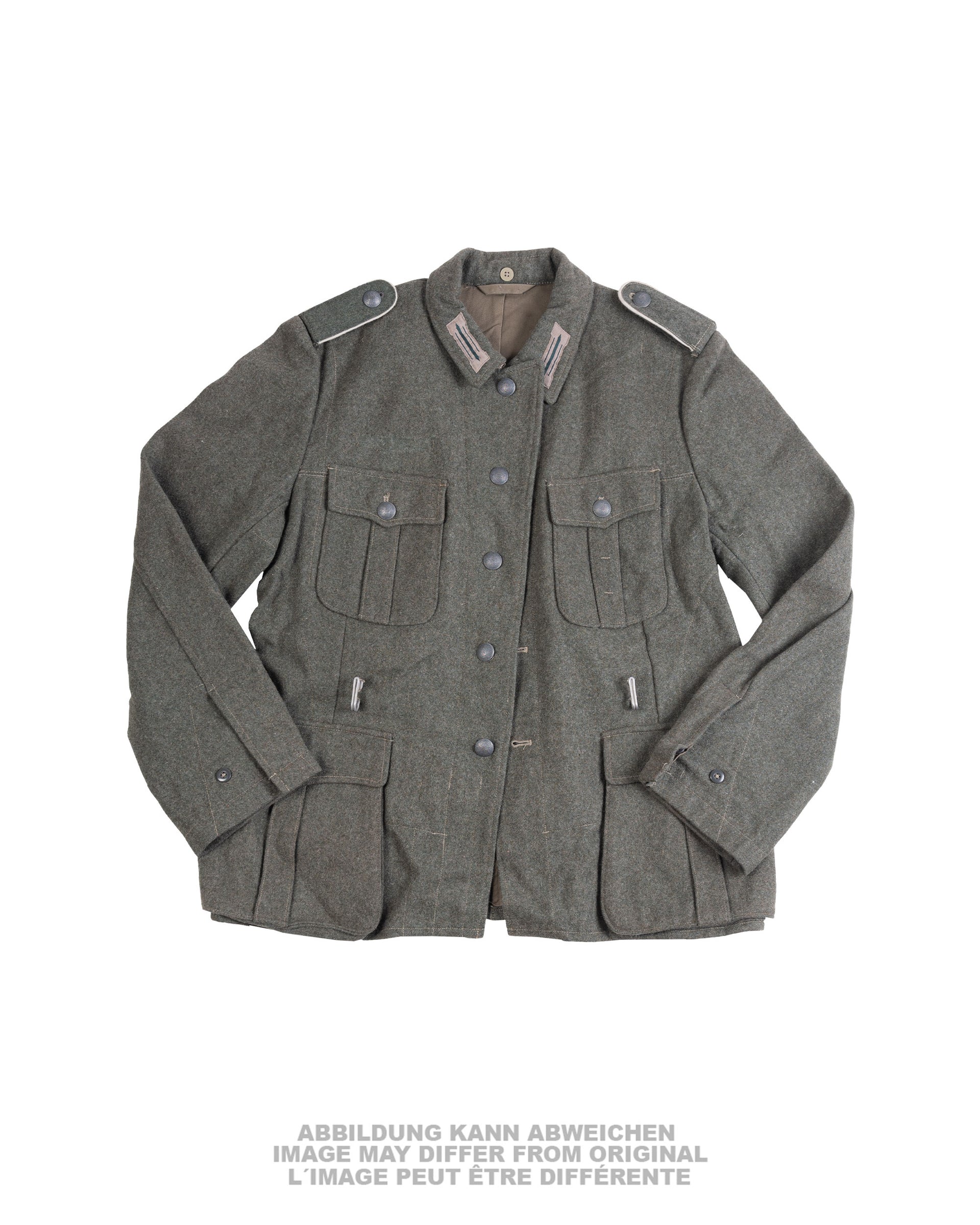 Wehrmacht kenttäpusero M 40 M SCHULTERKLAPPE käytetty