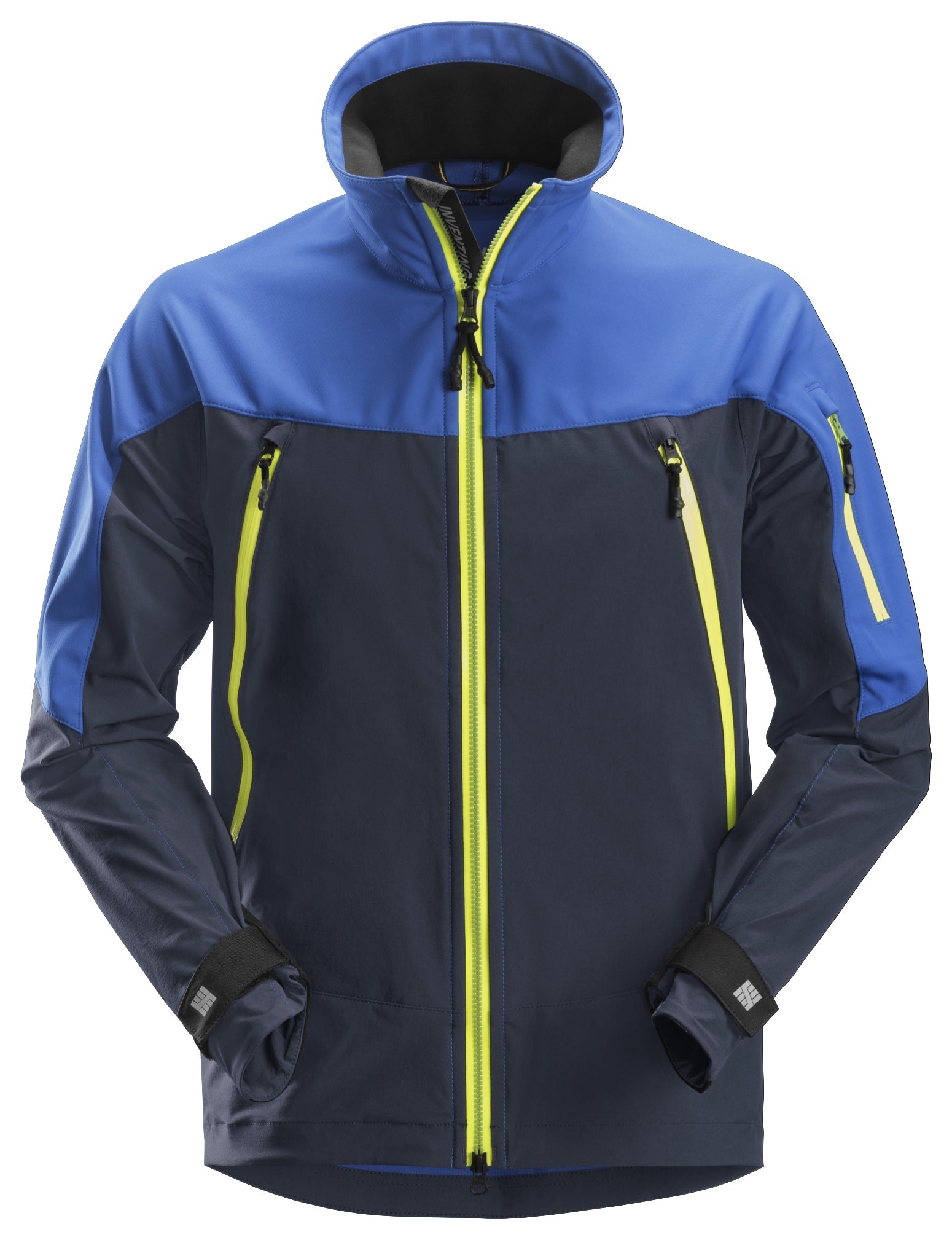 Softshell-stretch-takki - Kirkas sininen/navy