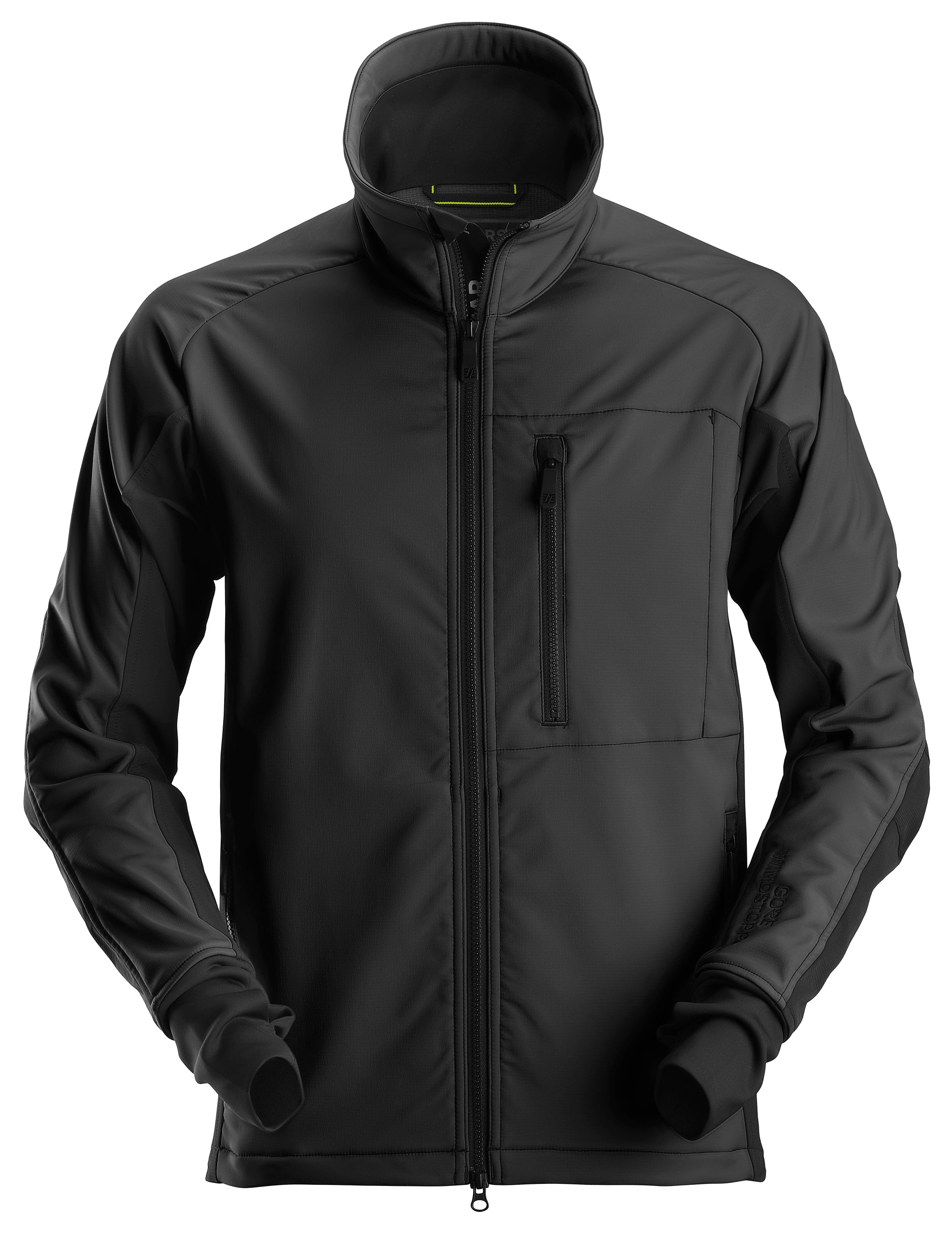 FlexiWork, GORE® WINDSTOPPER® -takki - musta