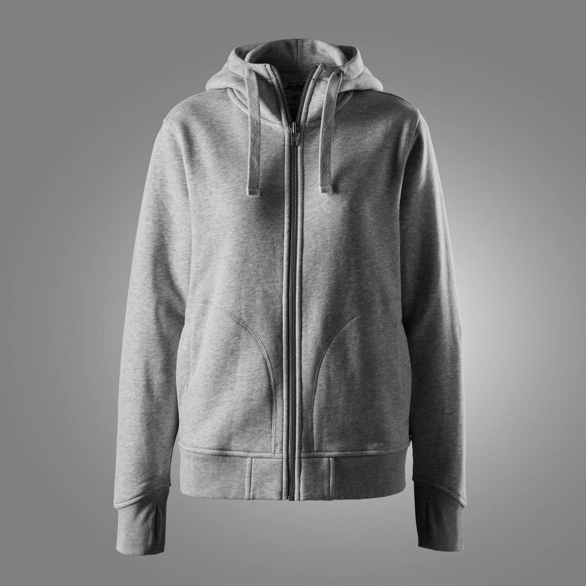 Naisten paksu vetoketjullinen collegehuppari