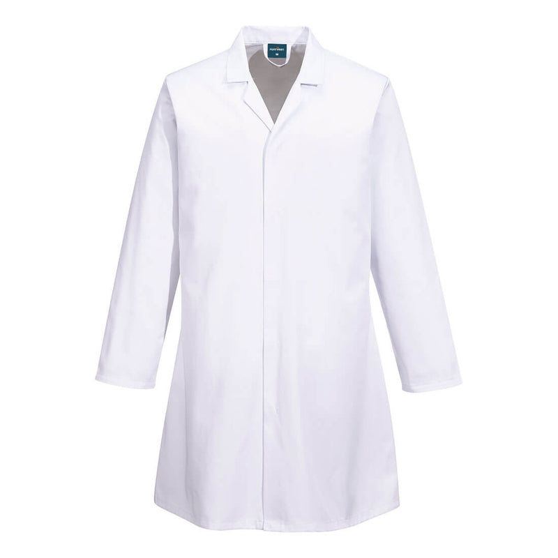 Food Industry Coat, No Pocket-2