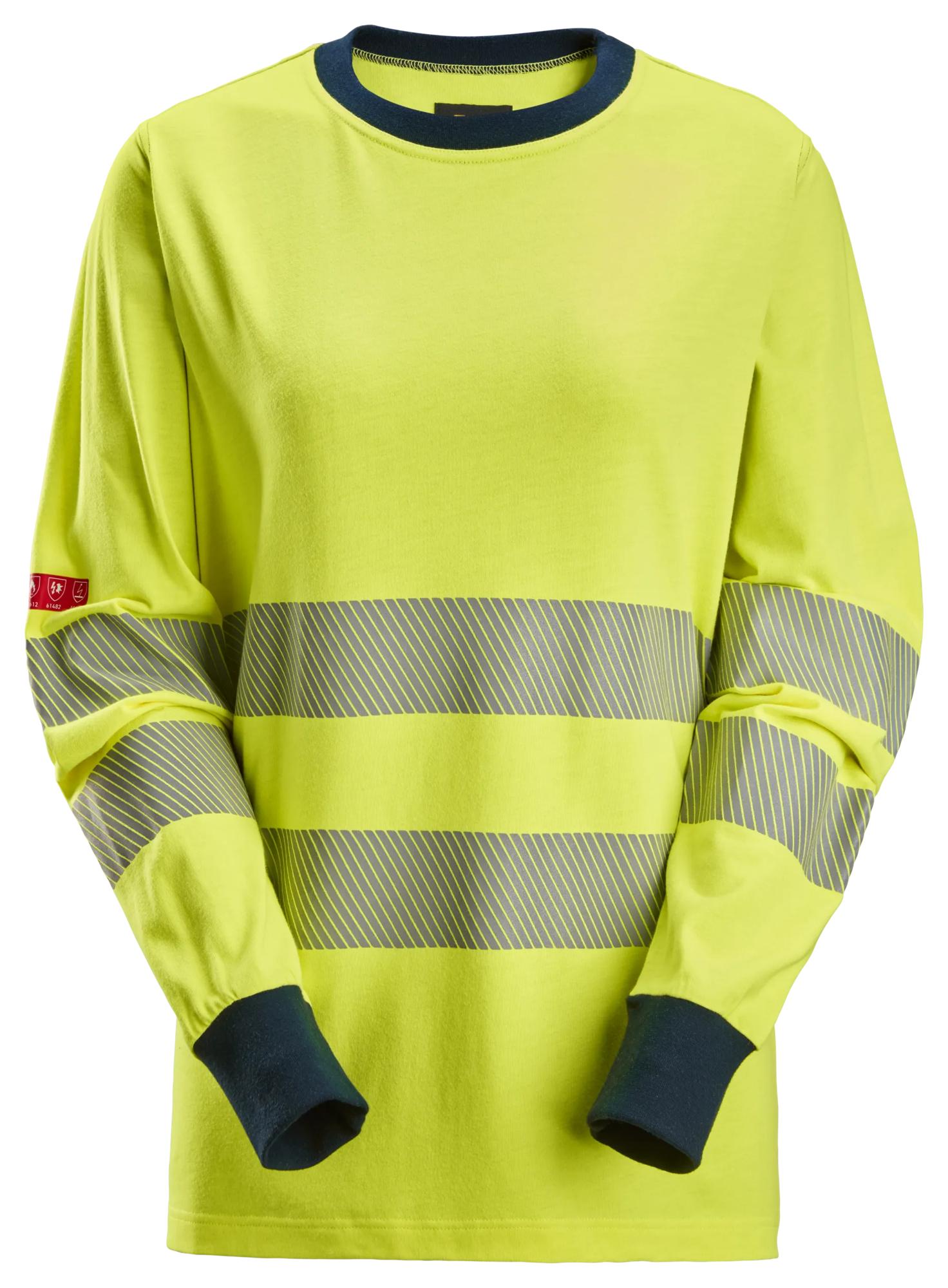ProtecWork, naisten pitkähihainen huomio-t-paita, lk 3/2