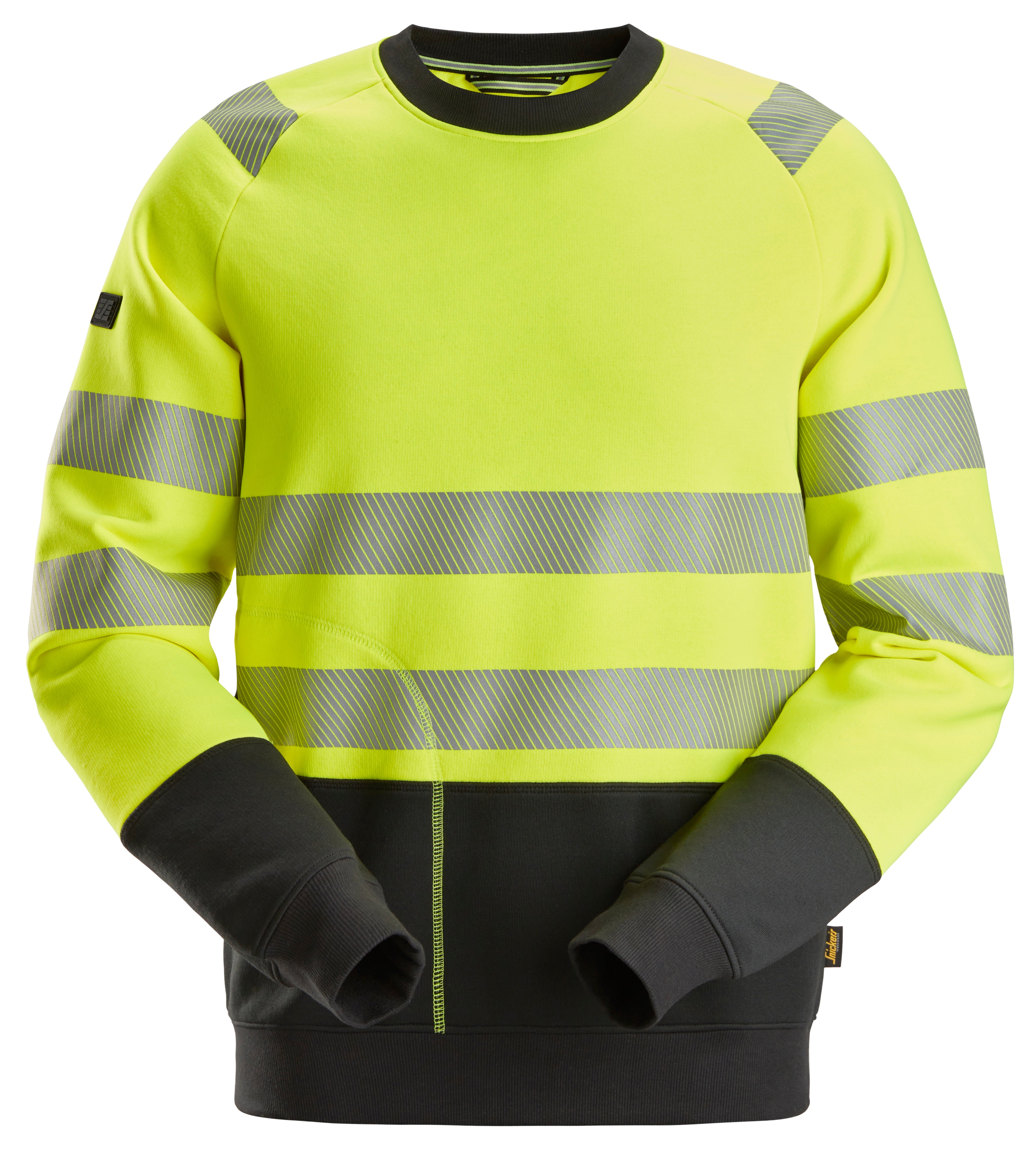 luokka 2, collegepaita - High Visibility Yellow/Black