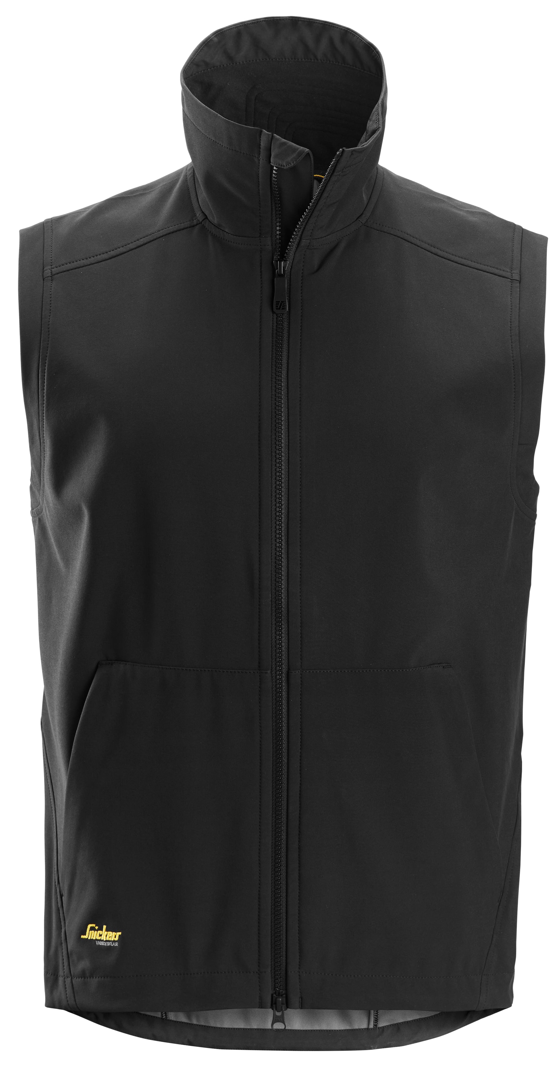 Tuulenpitävä softshell-liivi - Black