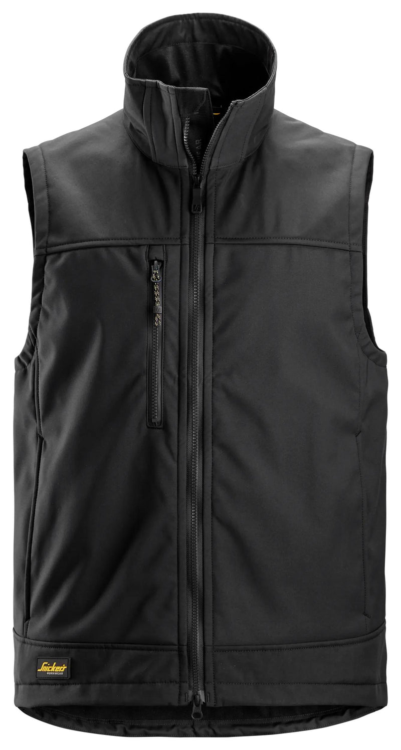 Softshell-stretch-liivi - Black/Black