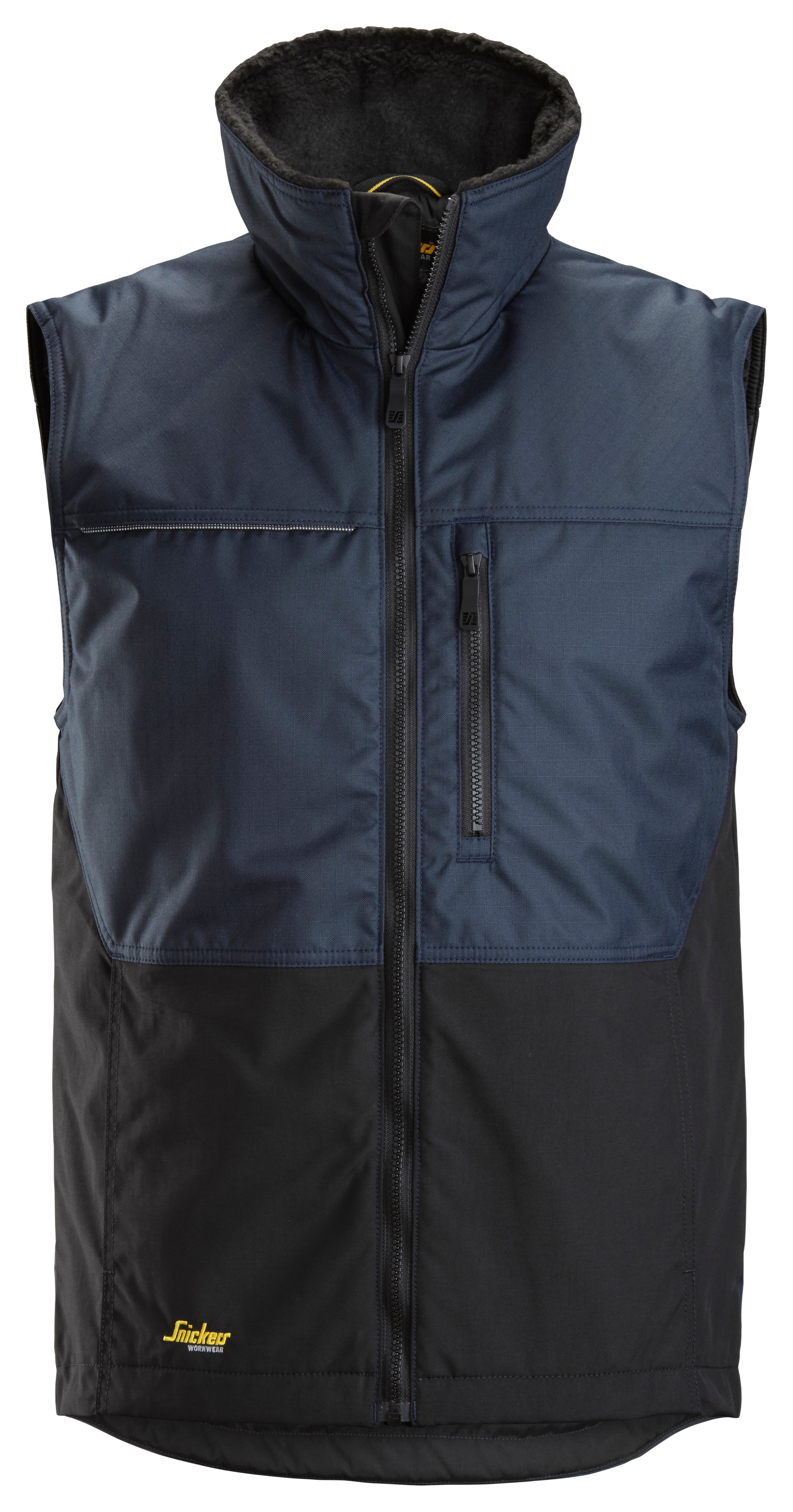 Winter Vest - navy-musta