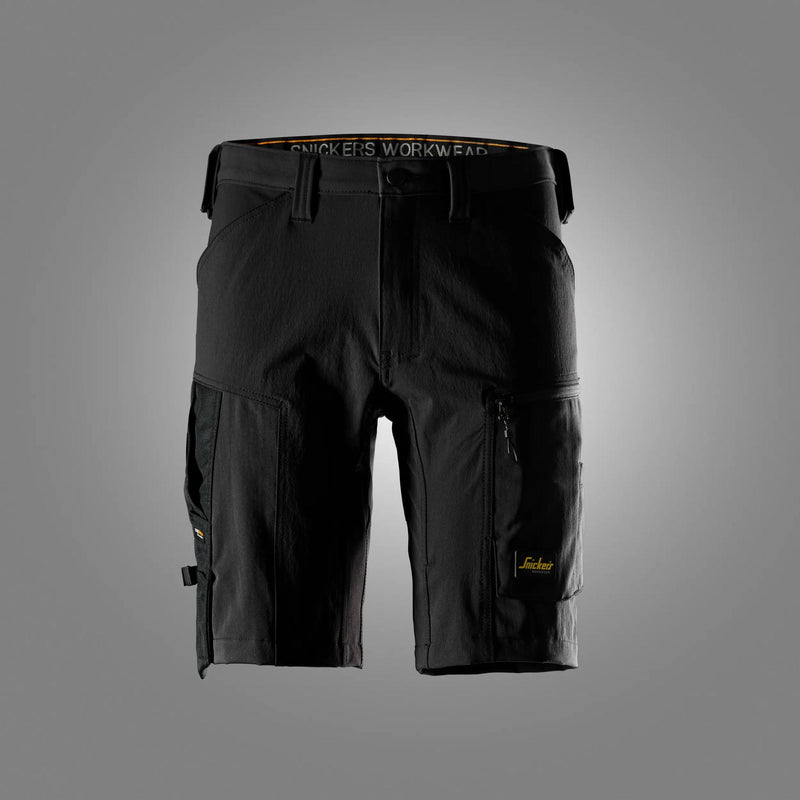 Stretch-työshortsit - Black/Black