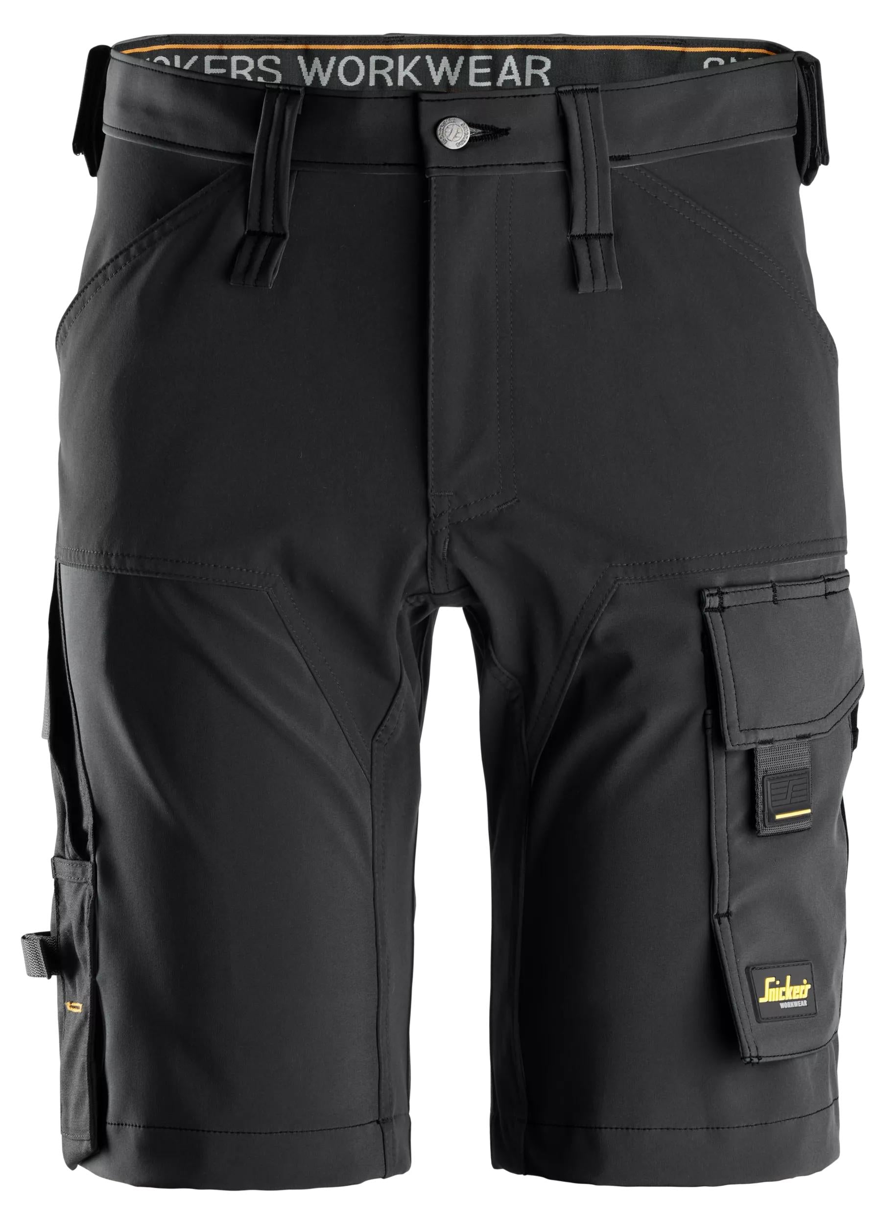 4-suuntaan joustavat stretch-shortsit - Black/Black