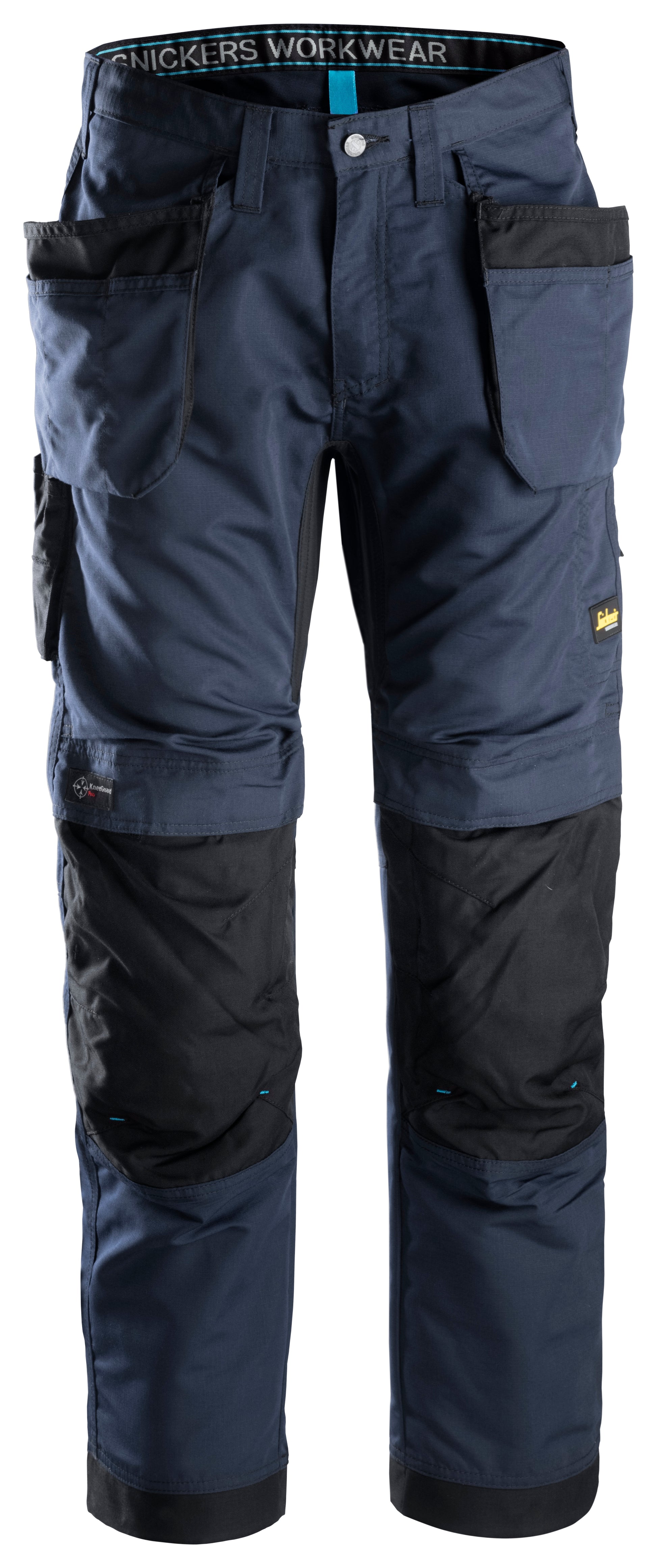 LiteWork 37.5® -työhousut riipputaskuilla - Navy/musta