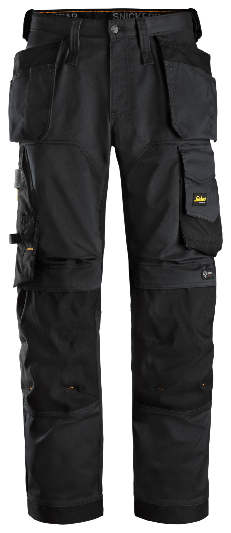 Joustavat, loose fit -työhousut riipputaskuilla-4