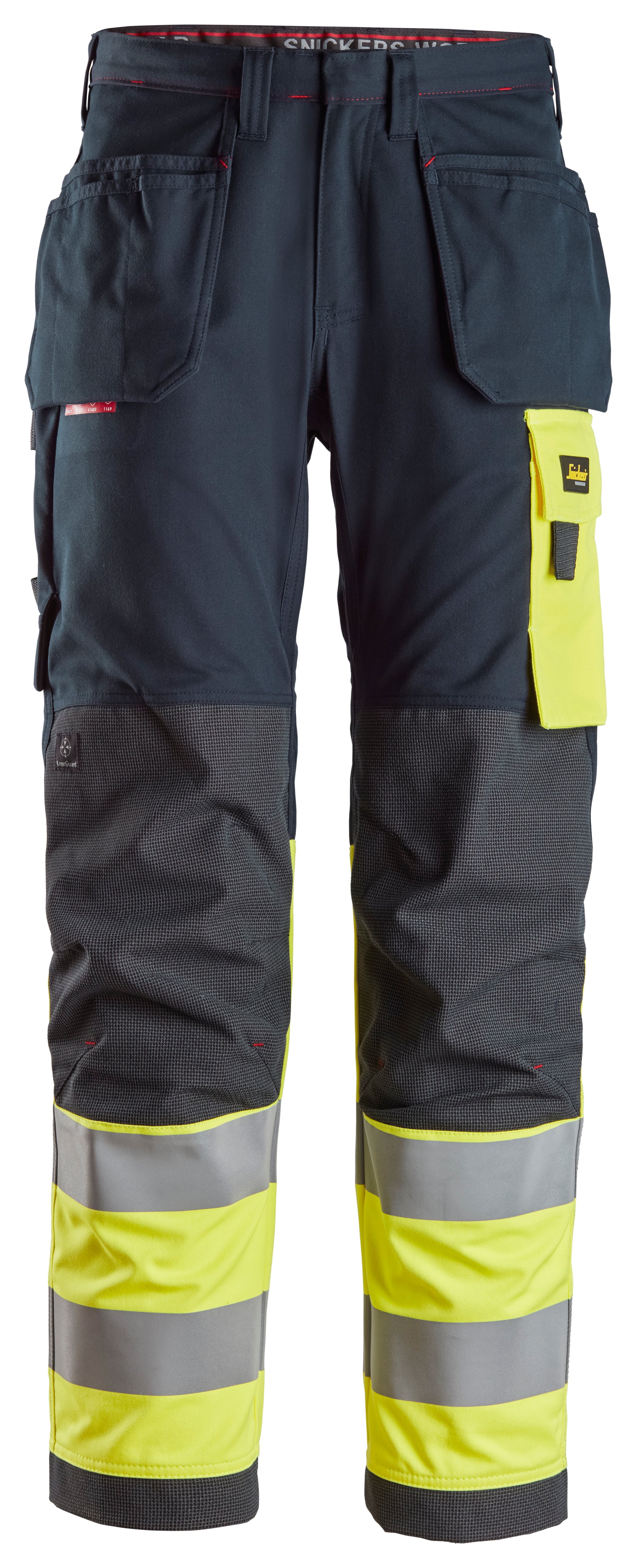 ProtecWork, huomiotyöhousut riipputaskuilla, luokka 1 - Size