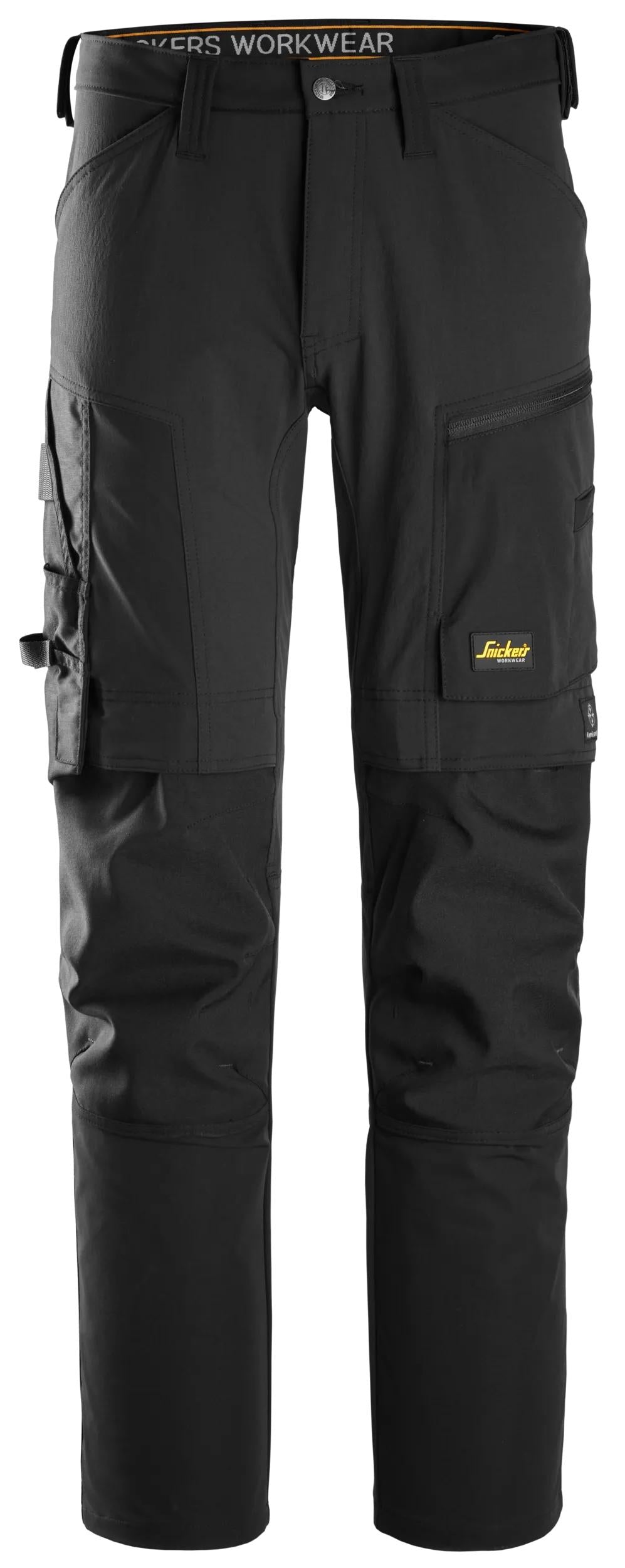 Stretch-housut - Black/Black