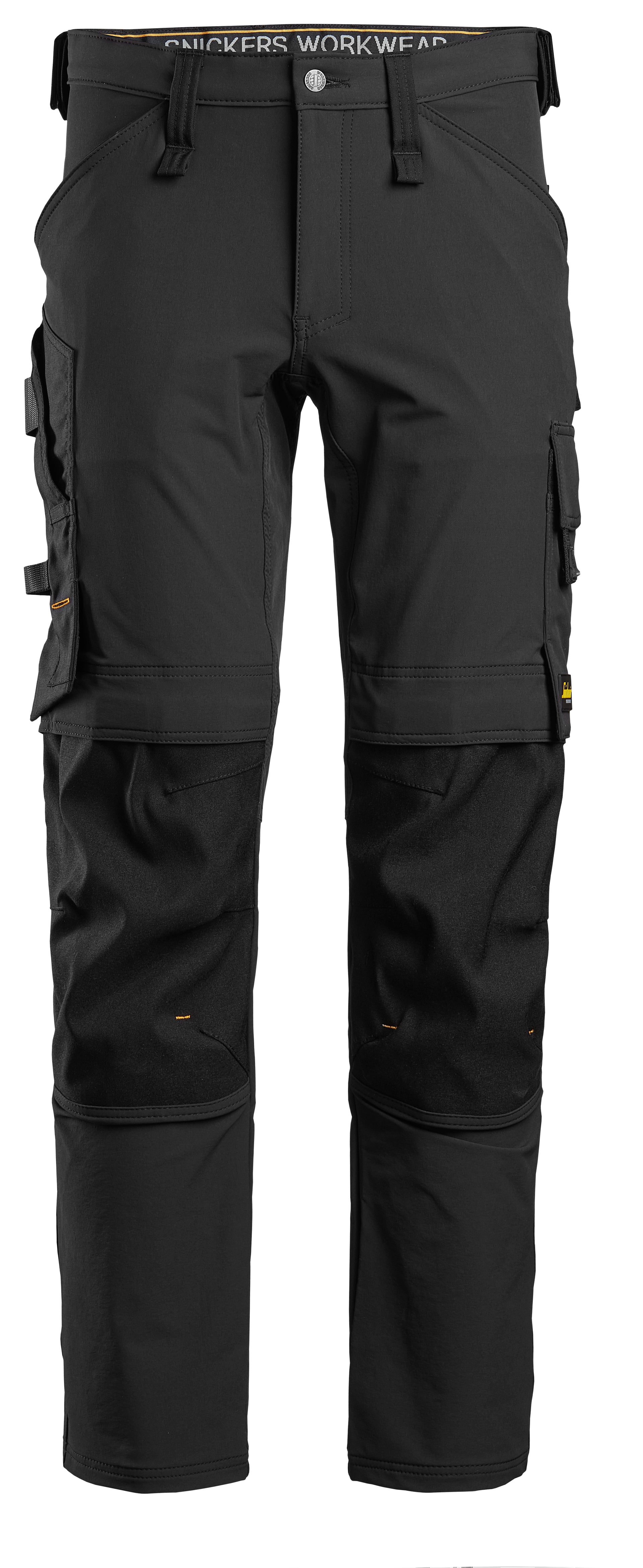 Stretch-työhousut - Black/Black