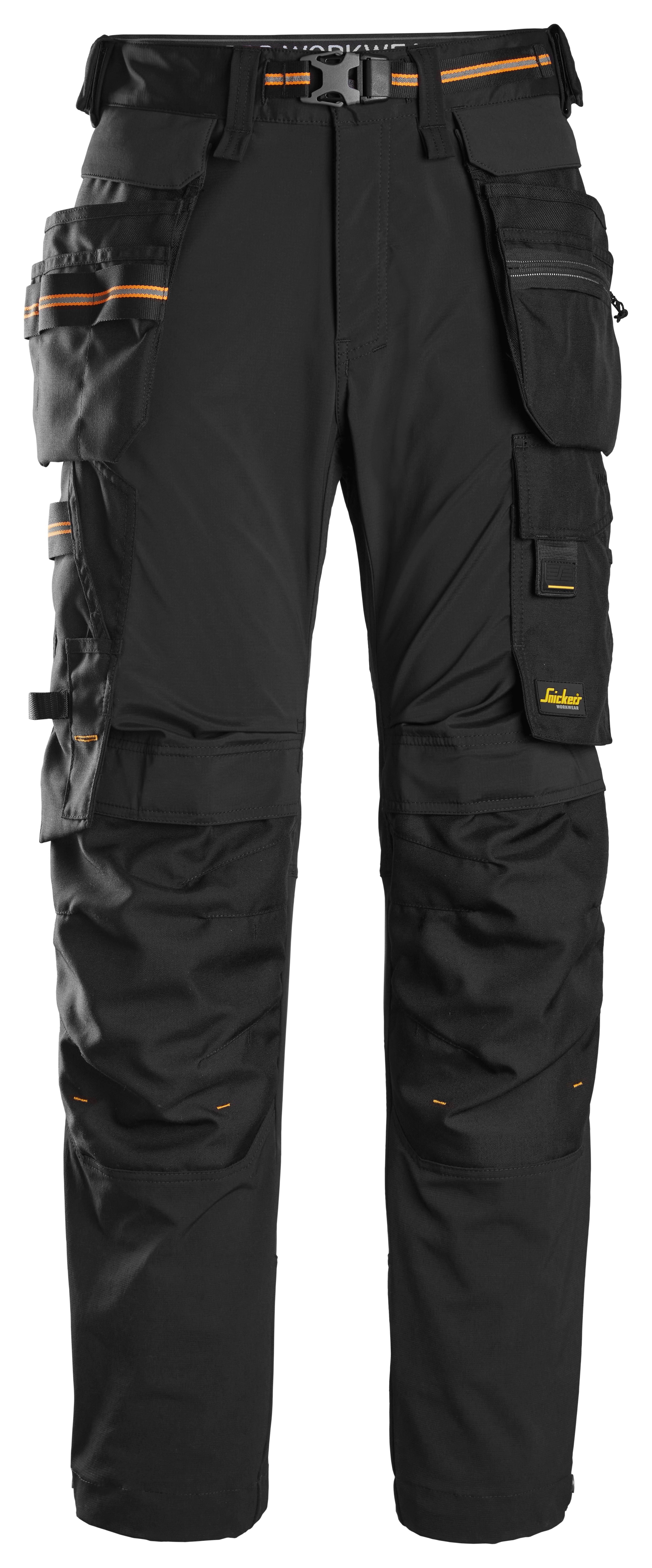 AllroundWork, GORE® Windstopper® -housut - Black/Black