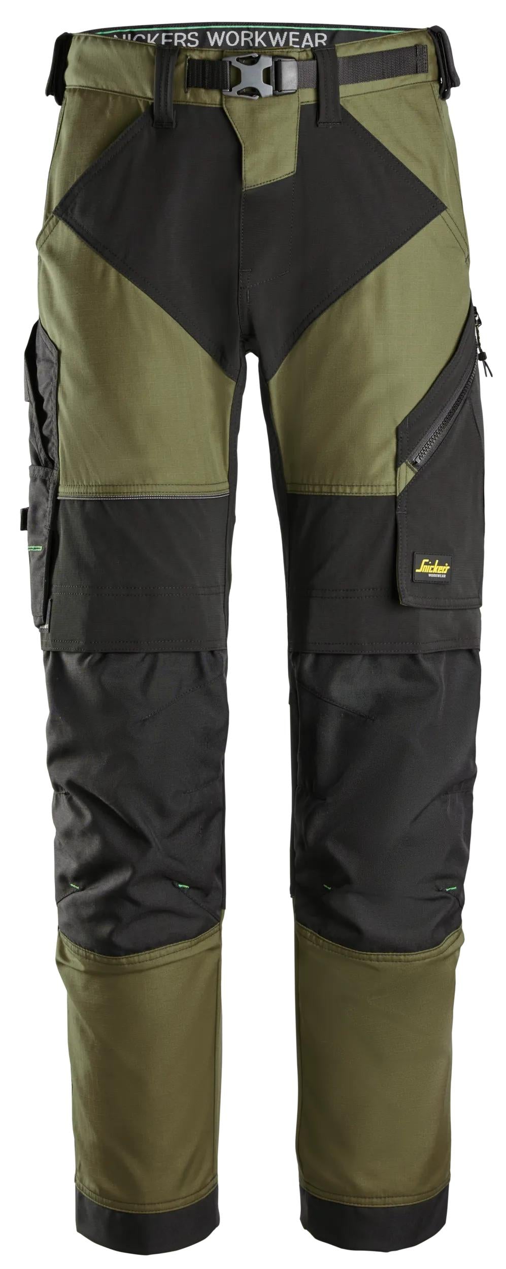 Työhousut - Khaki Green/Black