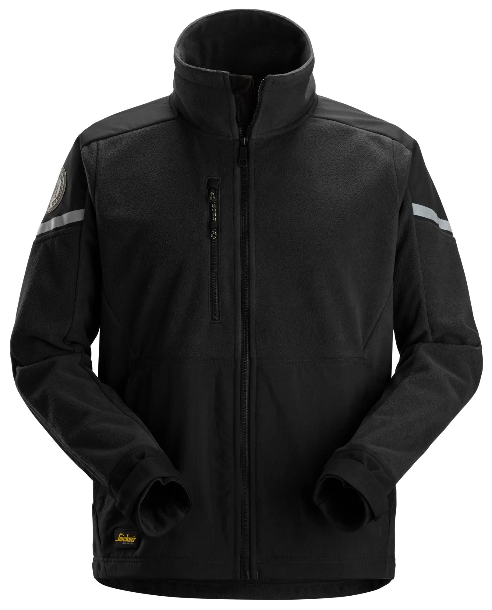 Tuulenpitävä fleecetakki - Black/Black