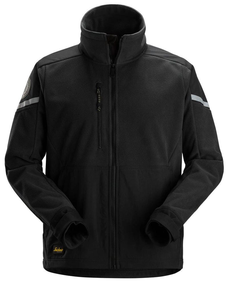 Tuulenpitävä fleecetakki - Black/Black