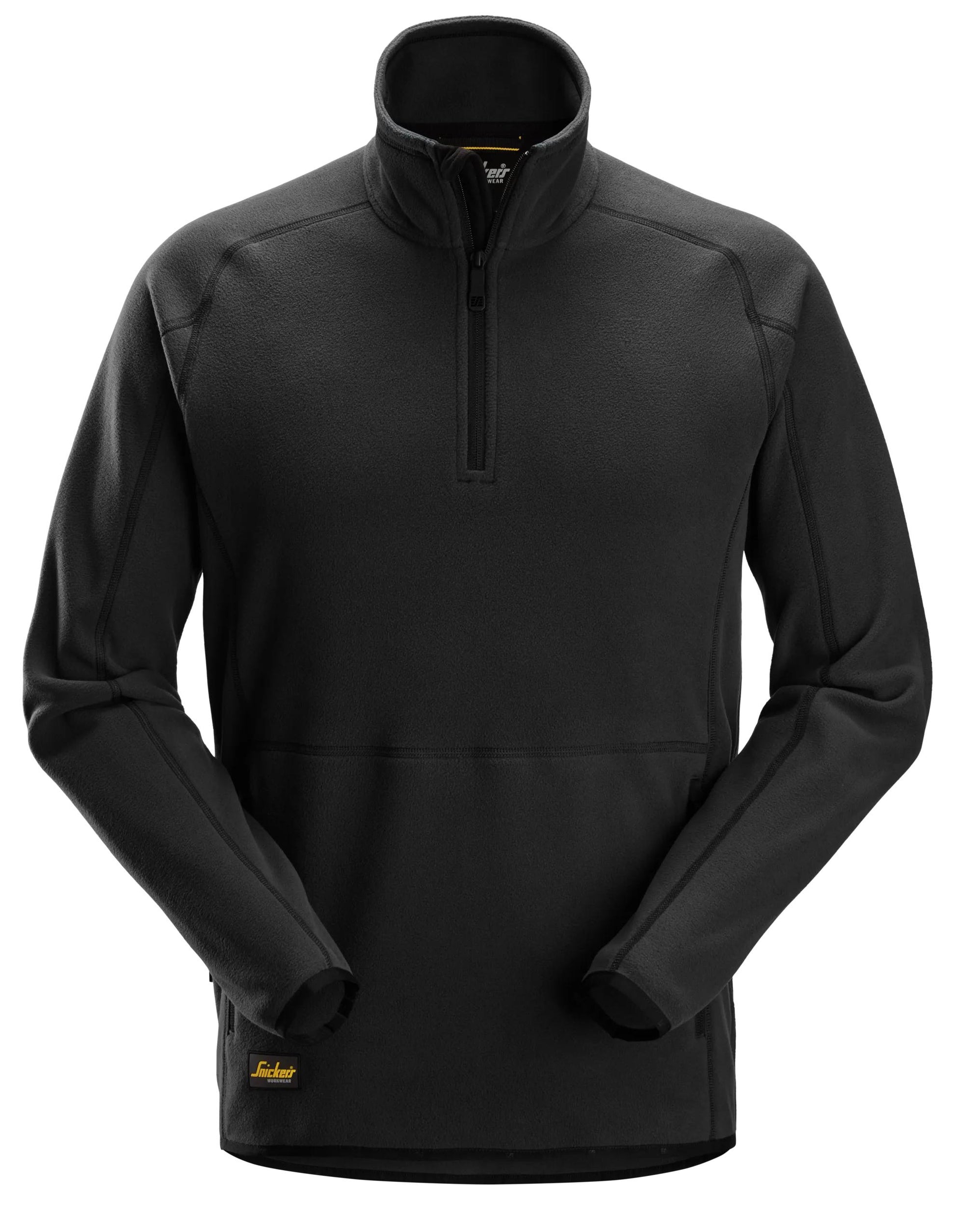 Puolivetoketjullinen Polartec® Shed Less -fleecetakki - Black
