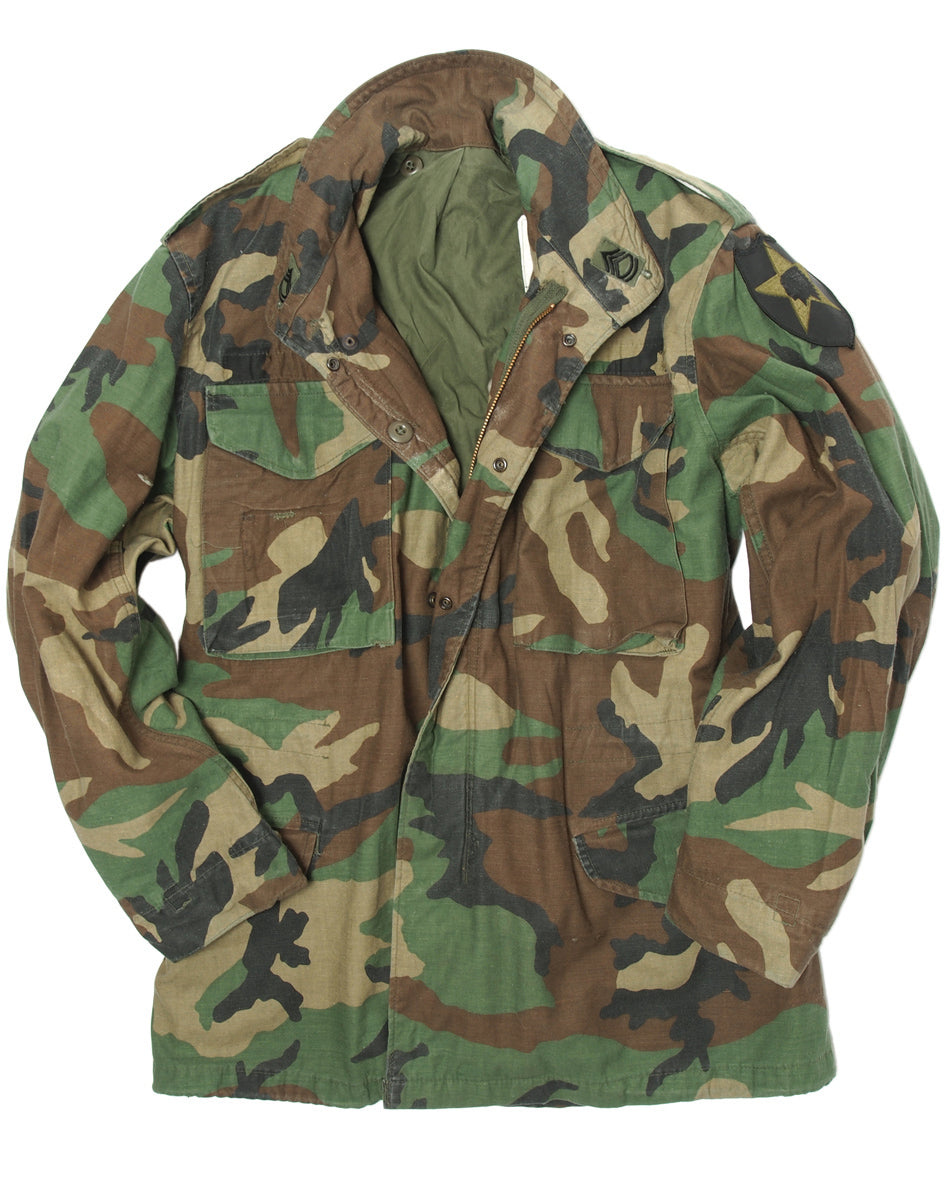 US kenttätakki M 65 (XS - M) WOODLAND käytetty