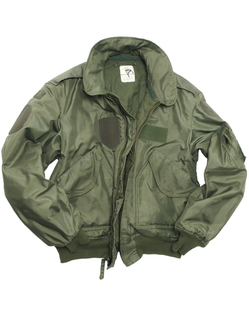 US pilottitakki CWU - 45/P WINTER oliivi käytetty