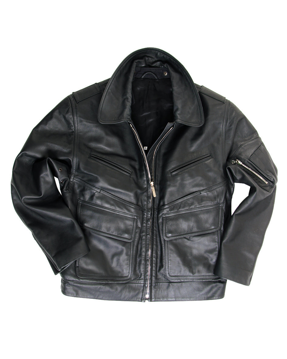 POL LEDERJACKE(BLOUSON)DAMEN SCHW käytetty