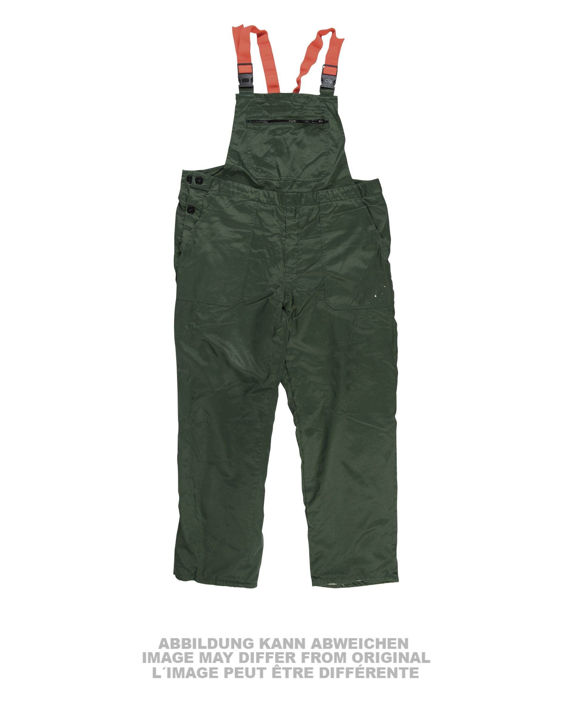 Bundeswehr SCHNITTSCHUTZHOSE M LATZ vihreä käytetty
