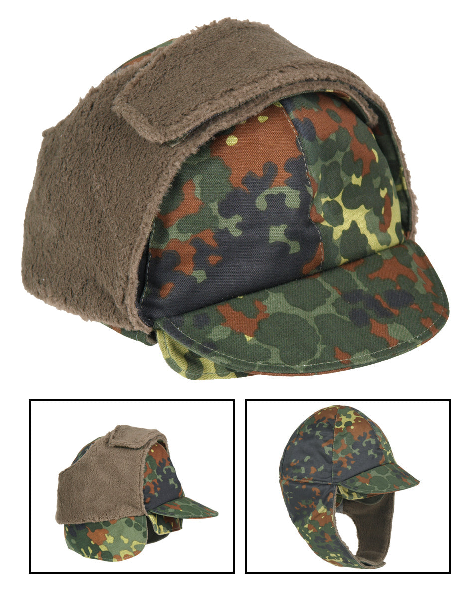 Bundeswehr talvipipo flecktarn käytetty