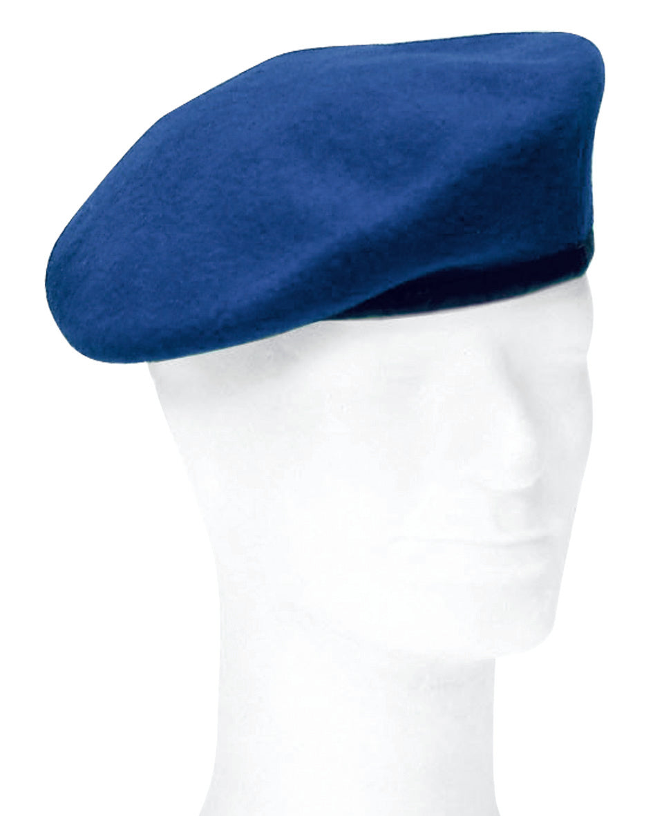 Bundeswehr baretti SANI KOBALT - sininen käytetty-1