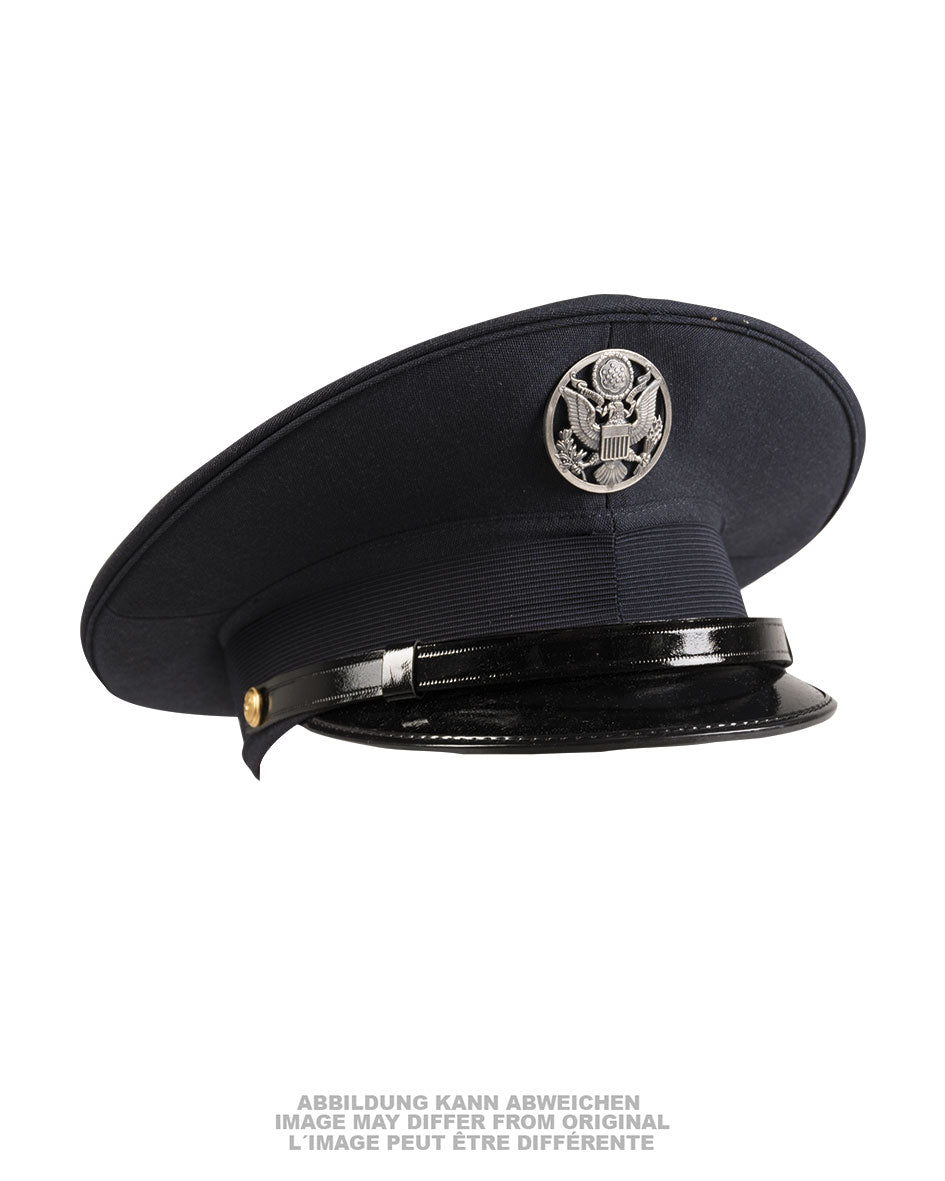 SCHIRMMÜTZE tyyppi US POLICE M ABZ DK sininen uudenveroinen