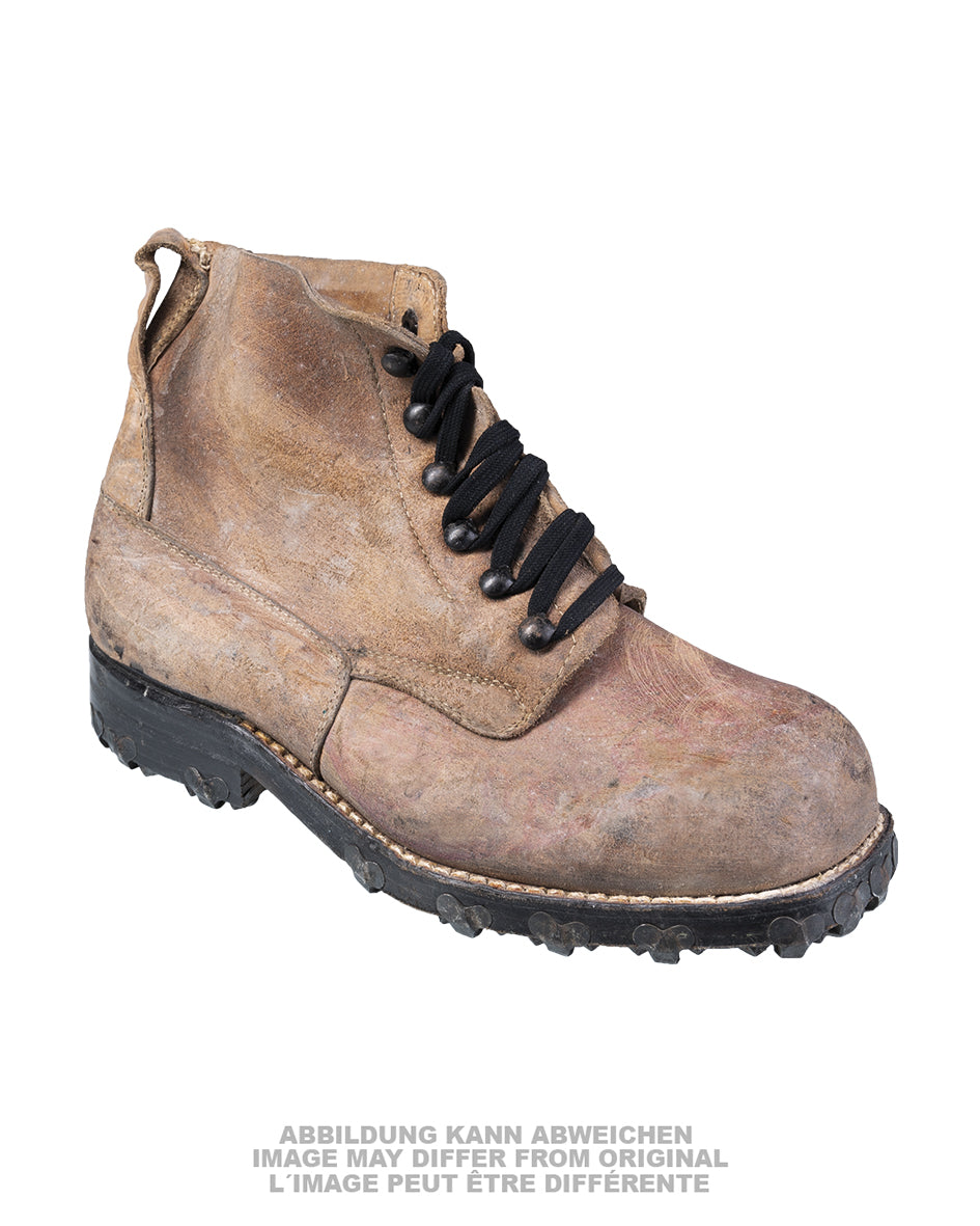 Sveitsiläinen BERGSCHUHE SOHLE GENAGELT ruskea käytetty