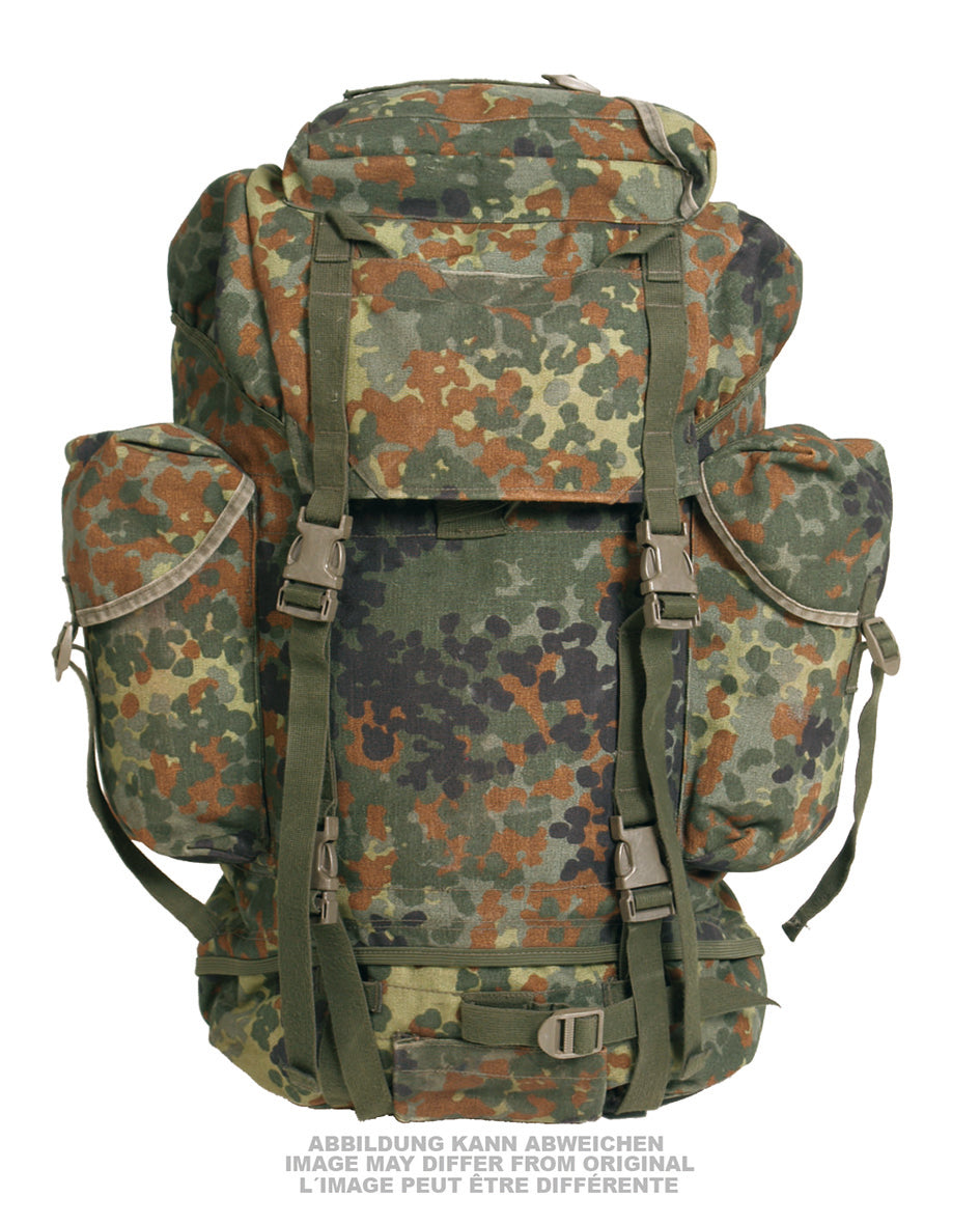 Bundeswehr taistelureppu flecktarn käytetty-1
