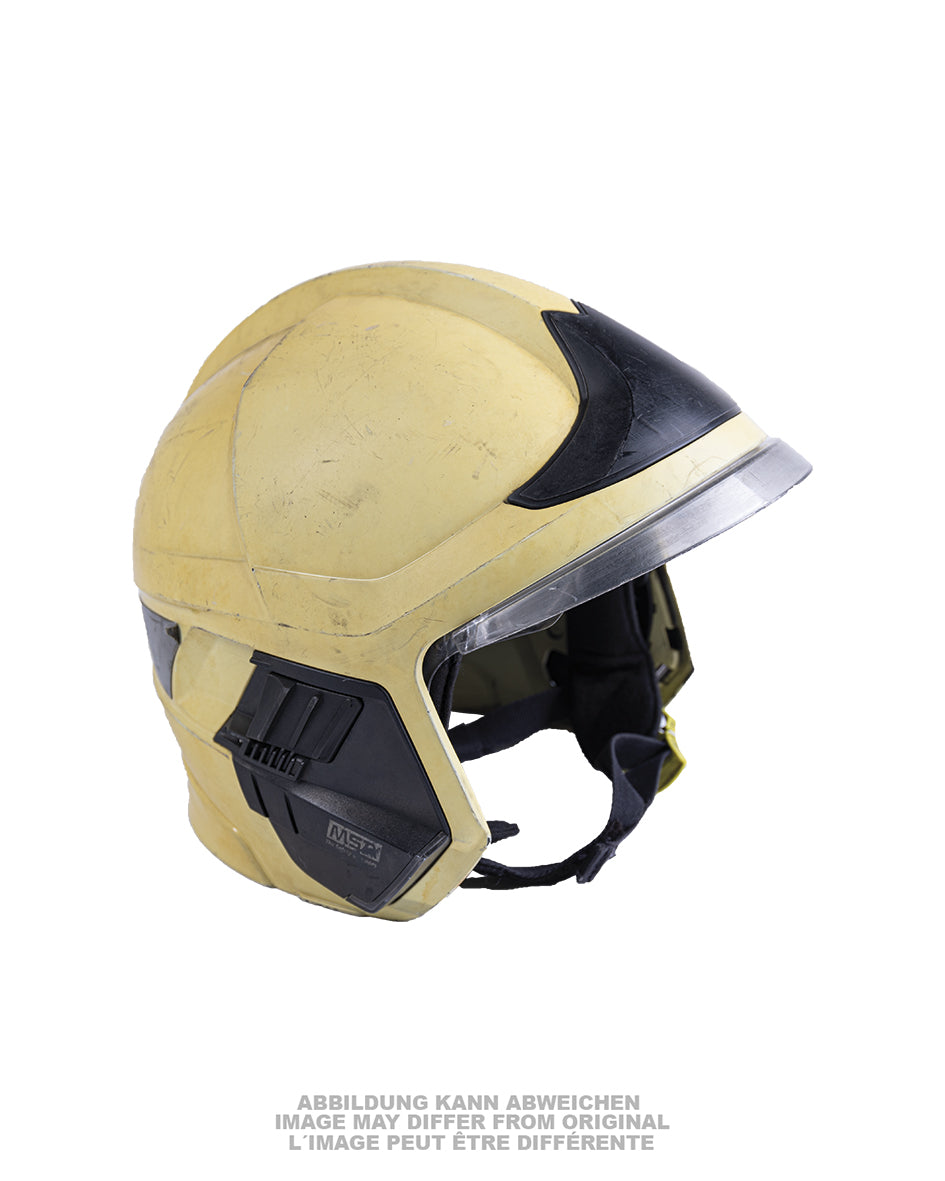 Bundeswehr FEUERWEHRHELM 'BULLARD MAGMA'/'MSA' käytetty deko