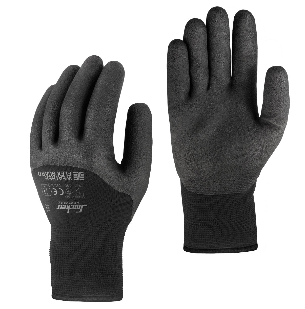 Työkäsineet Weather Flex Guard - Musta