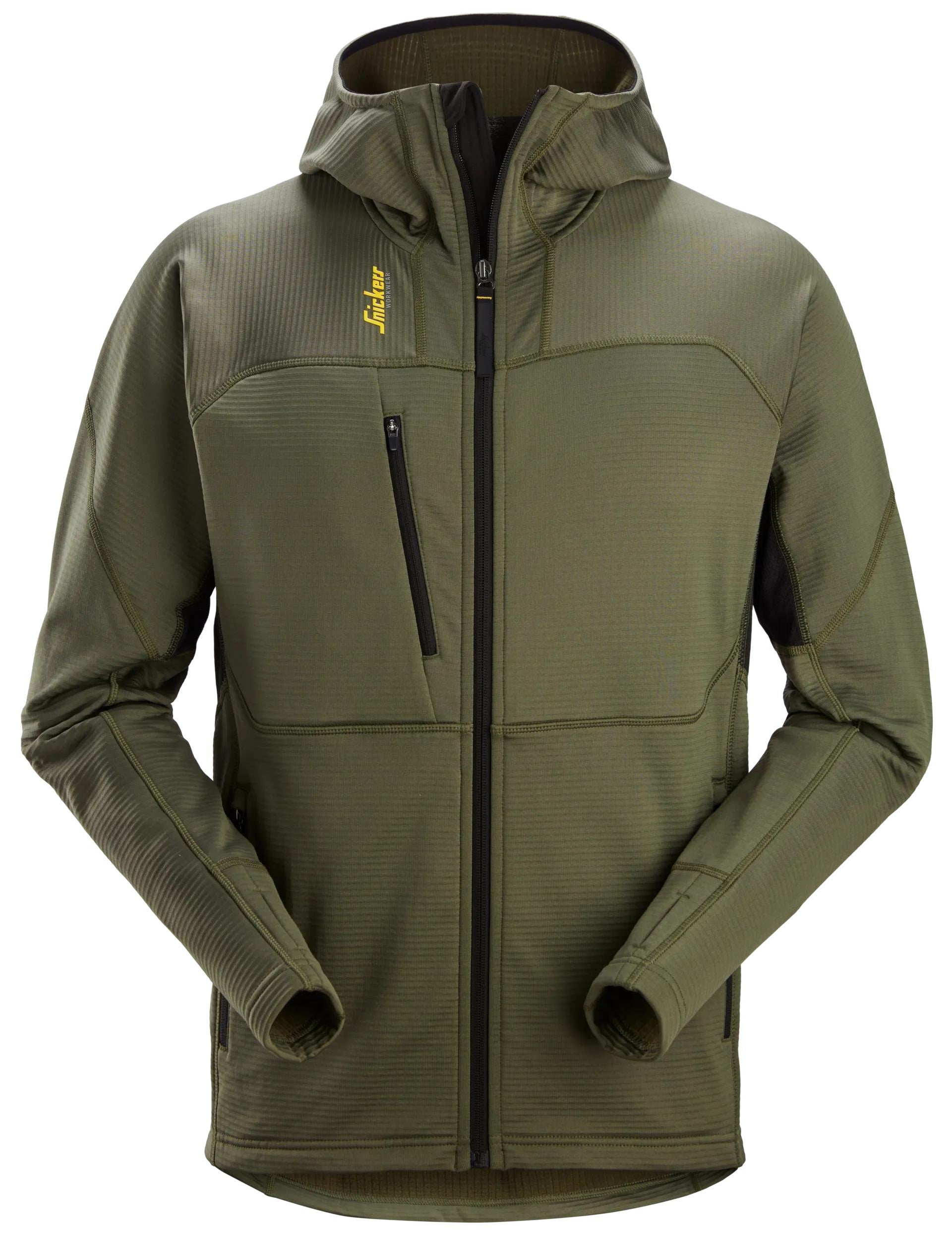 Kokovetoketjullinen Thermal Body Mapping -fleecehuppari