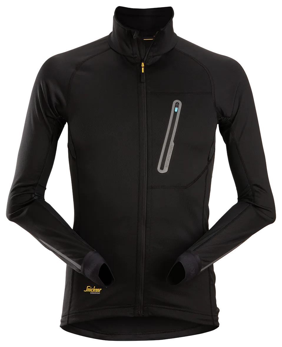 Vetoketjullinen välikerrostakki - Black/Black