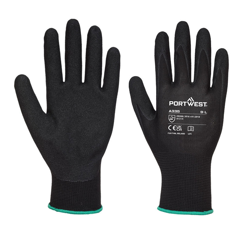 Dermi-Grip NPR15 Nitriili-hiekka käsineet