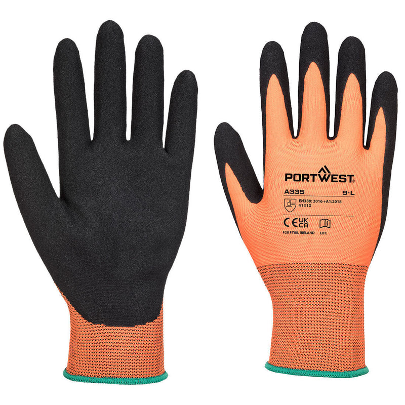 Dermi-Grip NPR15 Nitriili-hiekka käsineet-2