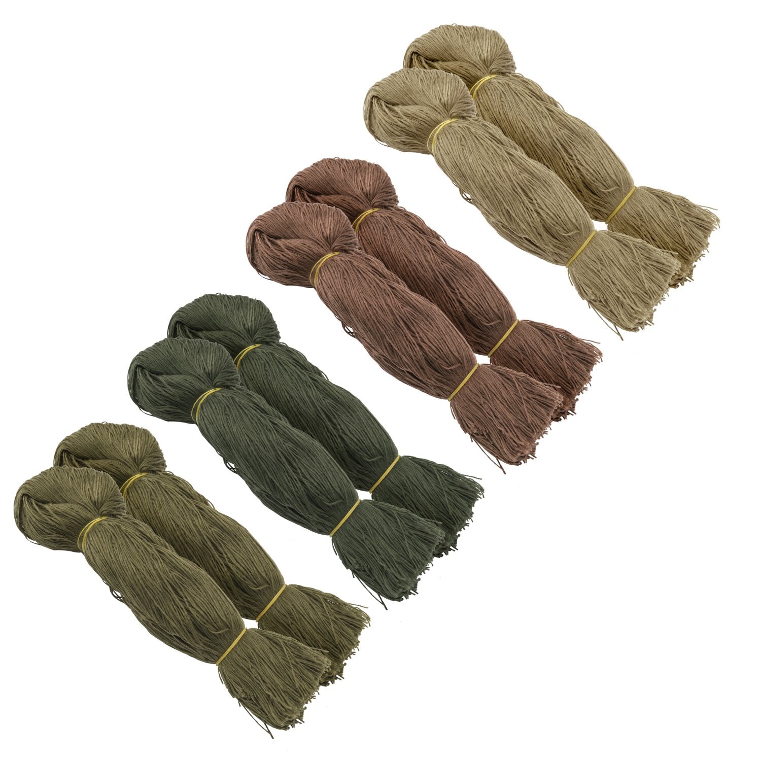 Włóczki maskujące GHILLIE FIBER YARNS