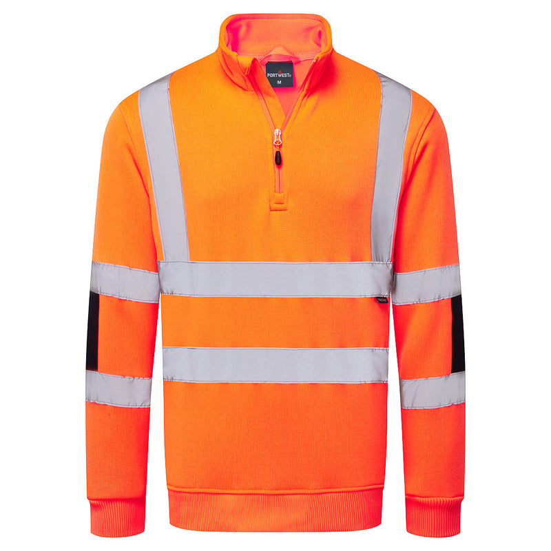 Hi-Vis Knit 1/2Zip Sweatshirt-2
