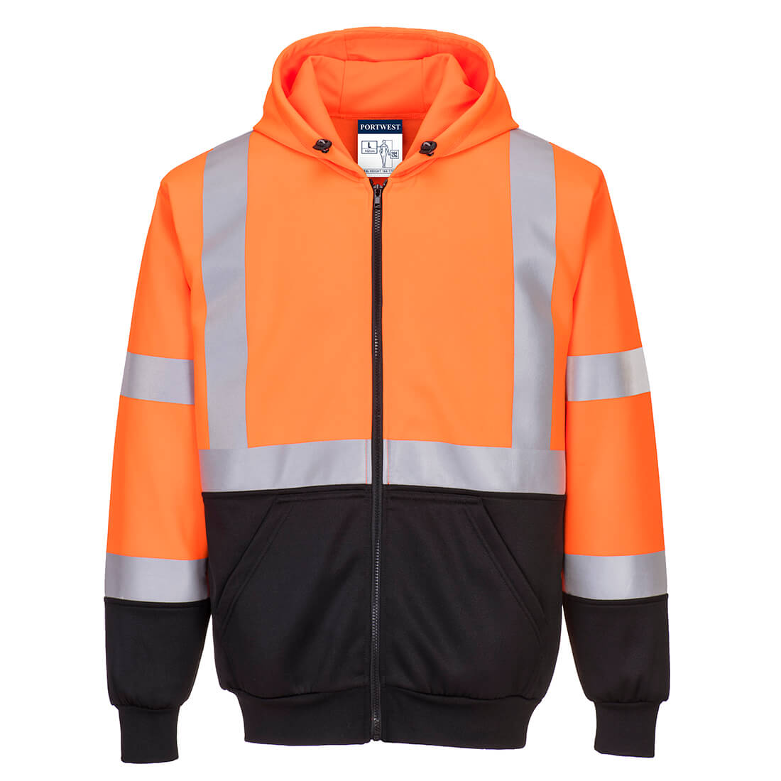 Hi-Vis vetoketjuhuppari-2