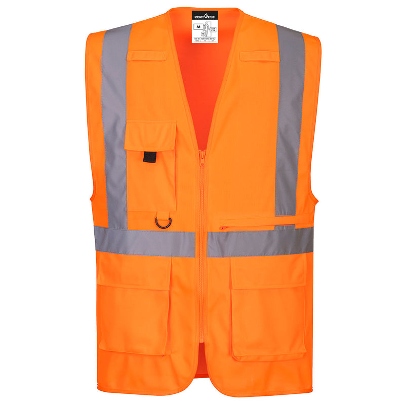 Hi-Vis Esimiesliivi sis. taskun tablettitietokoneelle-2