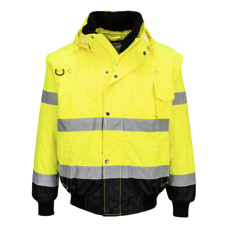 Hi-Vis 3-in-1 Kontrasti Bomber-takki-2