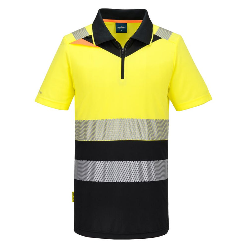 DX4 Hi-Vis vetoketjullinen Pikee-paita (Luokka 1)