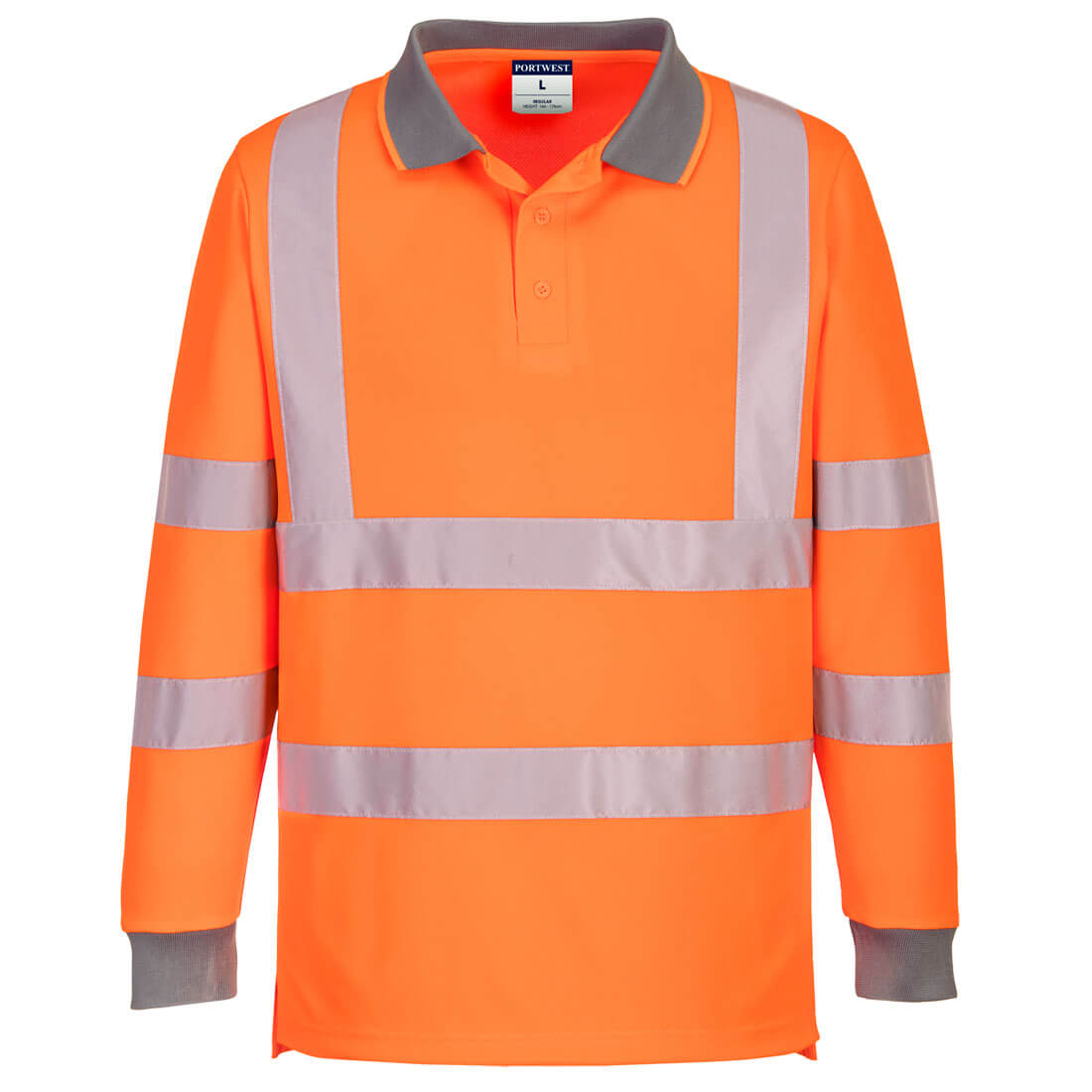 Eco Hi-Vis Pitkähihainen pikeepaita (6kpl pakkaus)