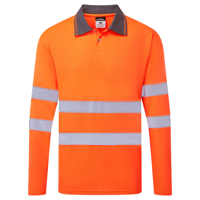 ES1 Essential HV PoloShirt L/S-2
