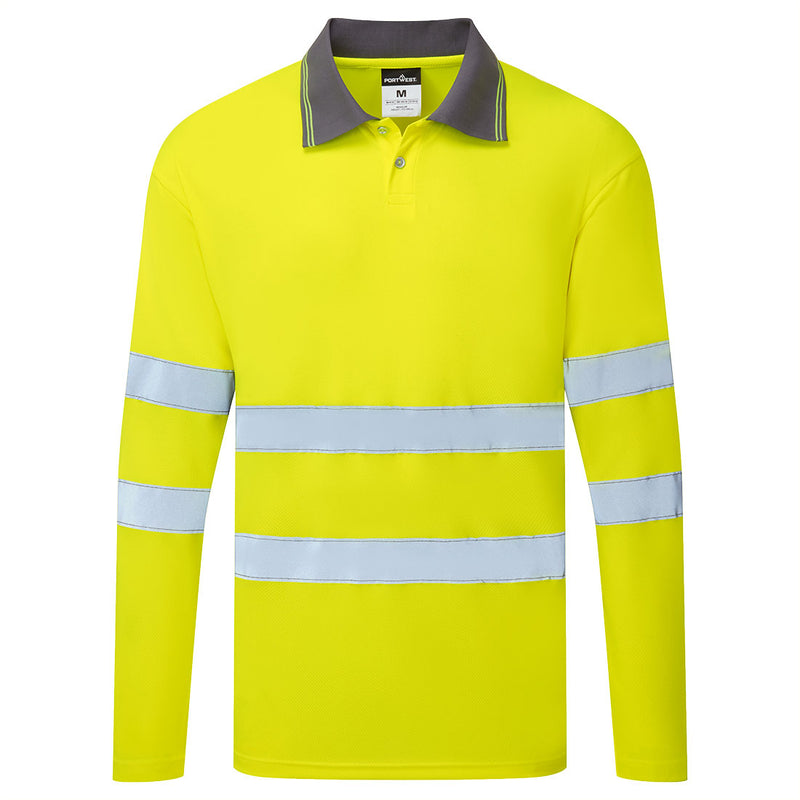 ES1 Essential HV PoloShirt L/S