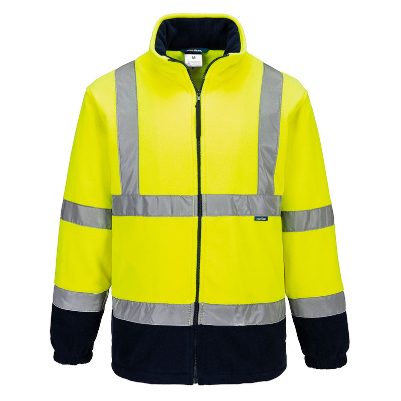 Hi-Vis 2-värifleece