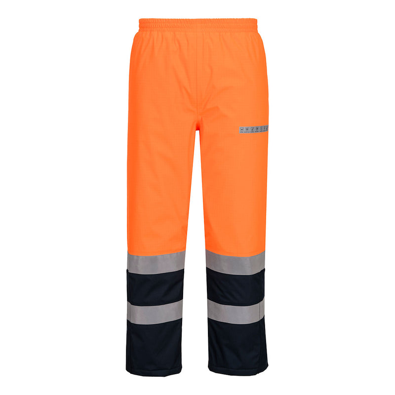 Bizflame Rain+ Hi-Vis Multi-Normi Kontrasti FR vuorelliset talvihousut-2